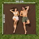 Recznik MOLTI RS004 Ciemny Braz 200x180cm - Wysoka Jakosc