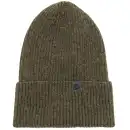 Czapka męska z wełny merino Molti khaki - ciepła i wygodna