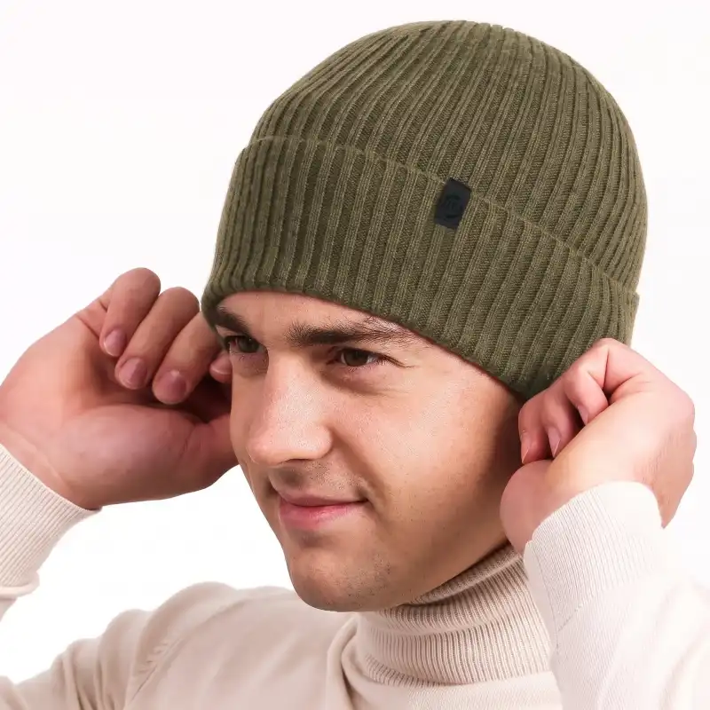 Czapka męska MOLTI CZM101 khaki 55-60