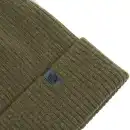 Czapka męska z wełny merino Molti khaki - ciepła i wygodna