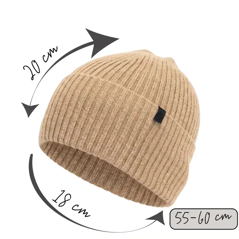 Czapka męska MOLTI CZM101 camel 55-60