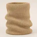 Komplet meski czapka i komin z welny merino MOLTI Camel