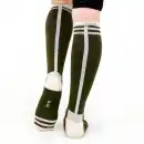 Skarpety narciarskie Molti SNR002 Khaki z wełną Merino - 35-38