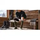Skarpety narciarskie Molti SNR002 Merino i Coolmax Khaki 39-42
