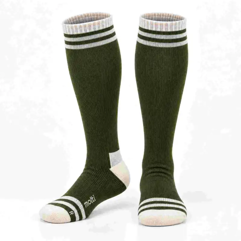 Skarpety narciarskie molti SNR002 39-42 khaki