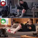 Skarpety narciarskie Molti SNR002 z wełną Merino - beżowe 35-38