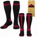Czarne skarpety narciarskie Molti z wełną Merino i Coolmax - Rozm 39-42