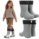 Kalosze dziecięce MOLTI TE681 Miętowe - Lekkie i Wodoodporne