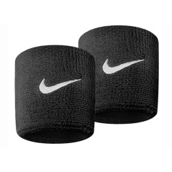 Opaski na nadgarstki NIKE 010 czarno-białe