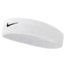 Opaska na czoło NIKE 101 biało-czarna