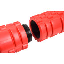 FS112 RED 68CM SKRĘCANY WAŁEK/ROLLER FITNESS HMS