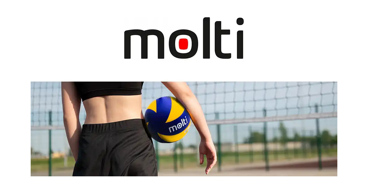 Kom Piłka do siatkówki MOLTI PS002 żół-granat+pomp