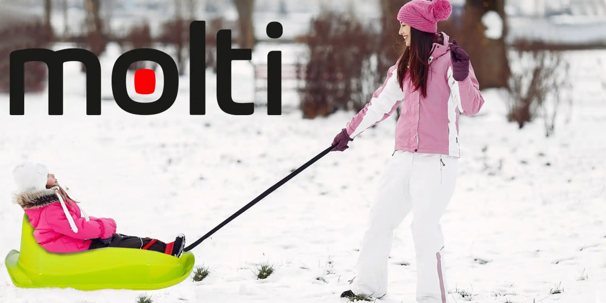 Mini sanki MOLTI zielony