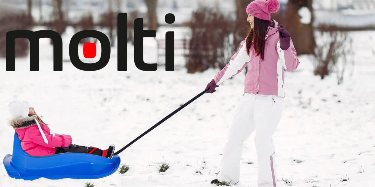 Mini sanki MOLTI niebieski