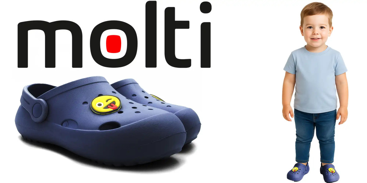 Kroksy dziecięce MOLTI LE088 granatowe 33/34