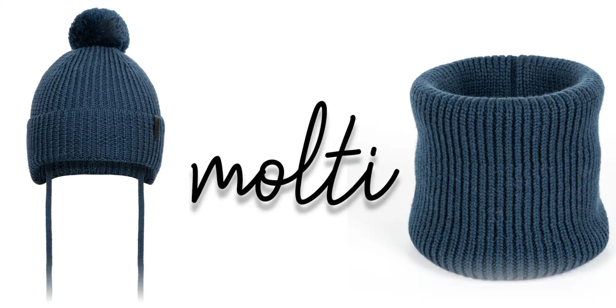 Komplet dziec. MOLTI CZDC104+KDC104 granat 46-48