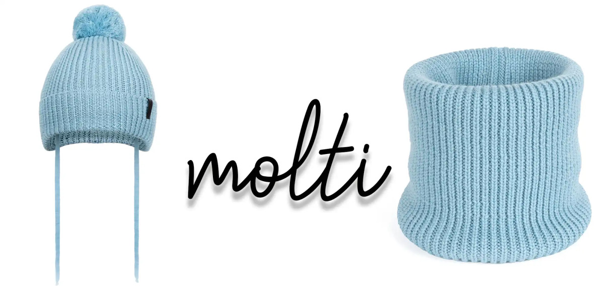 Komplet dziec. MOLTI CZDC104+KDC104 niebiesk 46-48
