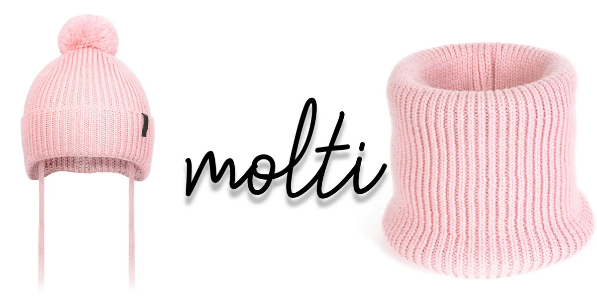 Komplet dziec. MOLTI CZDC104+KDC104 różowy 46-48