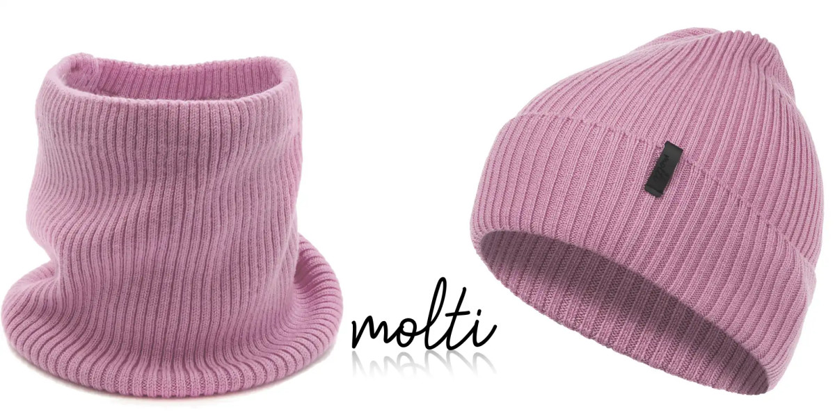 Komplet damski MOLTI CZD100+KD100 ciemny róż 55-60