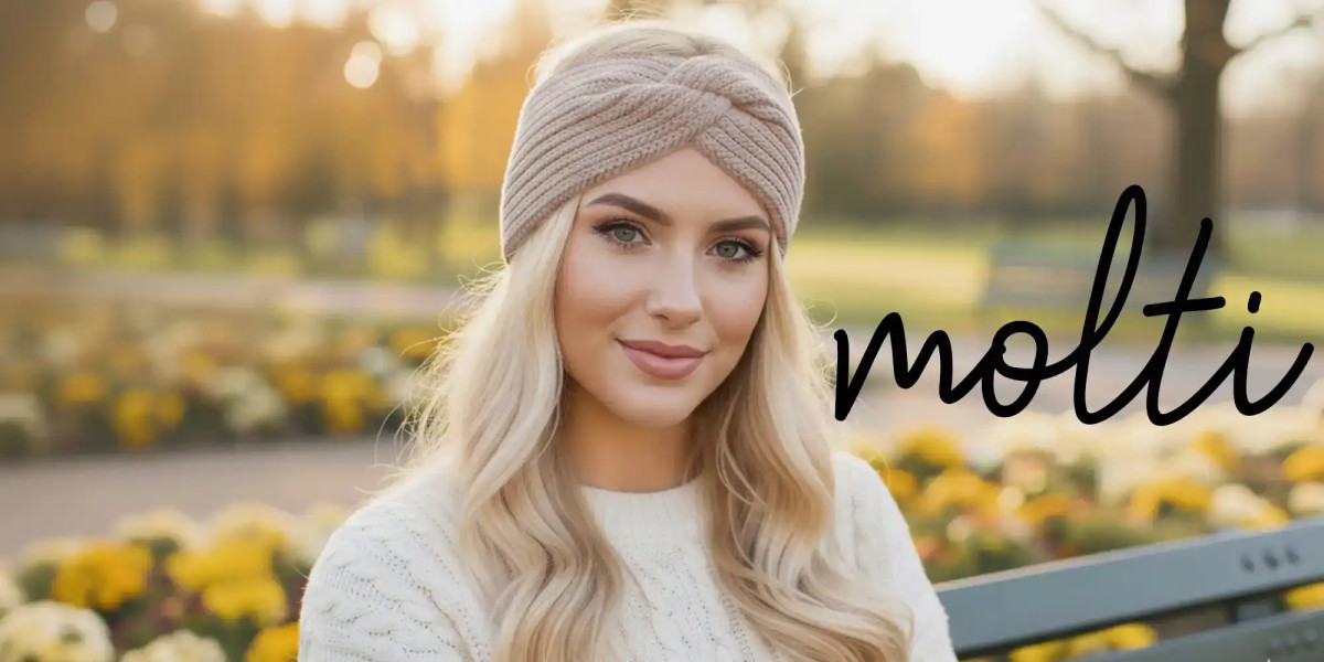 Opaska damska MOLTI OD100 jasny brąz