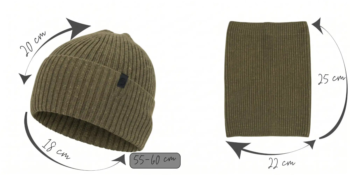 Komplet męski MOLTI CZM101+K100 khaki 55-60